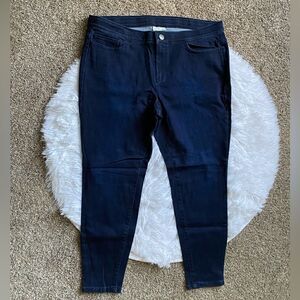 J. Jill Denim Legging Jeans Pull On Womens Size 14 Petite